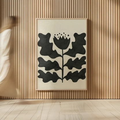 Delighted IV Vertical by Moira Hershey. shown as over sized large wall art. Available as an archival giclee rolled canvas, fine art paper, or poster print. SKU 80699h.