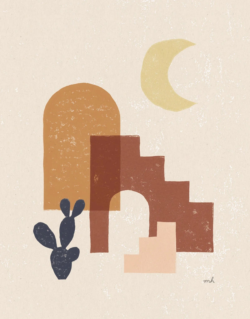 Desert Arches I by Moira Hershey