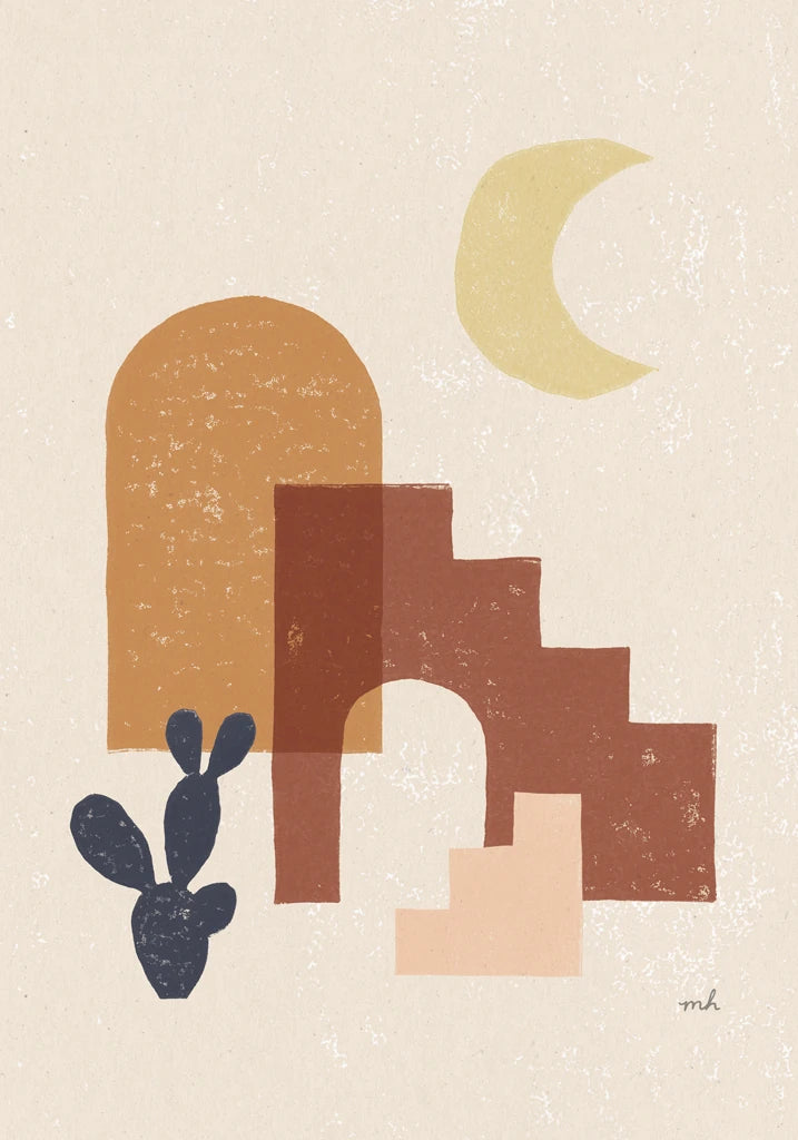 Desert Arches I Crop by Moira Hershey