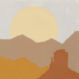 Desert Sun I by Moira Hershey. SKU 57267a. Archival Giclee Fine art print for wall decor.