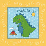 Dino Mighty II by Moira Hershey. SKU 16320a. Archival Giclee Fine art print for wall decor.