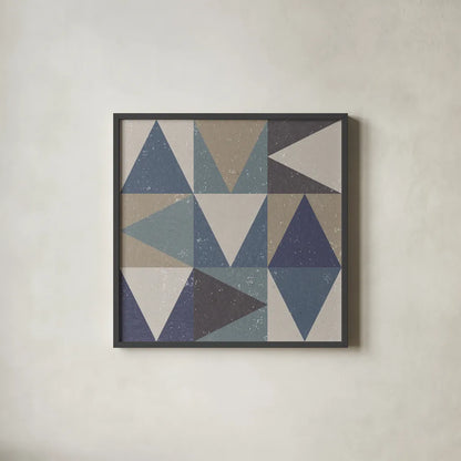 Directional I by Moira Hershey. Shown in a sleek black glass frame for a contemporary gallery look. Available as an archival giclee rolled canvas, fine art paper, or poster print. SKU 68431a.