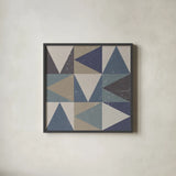 Directional II by Moira Hershey. Shown in a sleek black glass frame for a contemporary gallery look. Available as an archival giclee rolled canvas, fine art paper, or poster print. SKU 68432a.