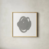 Doodles II by Moira Hershey. Shown in a natural wood glass frame for a timeless modern aesthetic. Available as an archival giclee rolled canvas, fine art paper, or poster print. SKU 54148a.