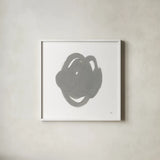 Doodles II by Moira Hershey. Shown in a crisp white glass frame for a clean and minimalist style. Available as an archival giclee rolled canvas, fine art paper, or poster print. SKU 54148a.