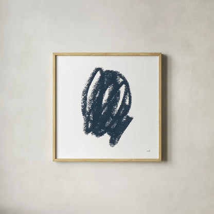 Doodles III by Moira Hershey. Shown in a natural wood glass frame for a timeless modern aesthetic. Available as an archival giclee rolled canvas, fine art paper, or poster print. SKU 54149a.