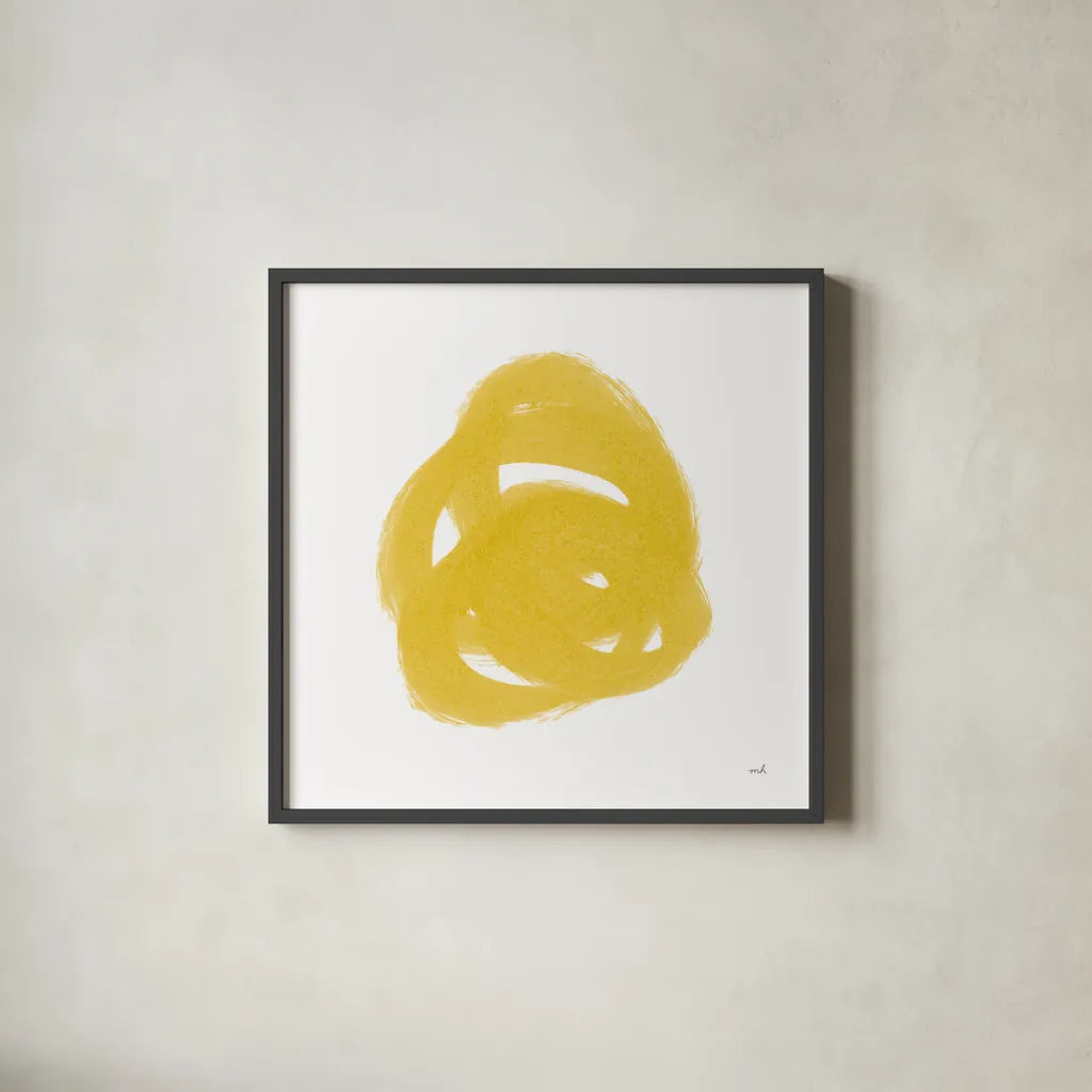 Doodles IV by Moira Hershey. Shown in a sleek black glass frame for a contemporary gallery look. Available as an archival giclee rolled canvas, fine art paper, or poster print. SKU 54150a.