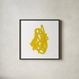 Doodles IX by Moira Hershey. Shown in a sleek black glass frame for a contemporary gallery look. Available as an archival giclee rolled canvas, fine art paper, or poster print. SKU 54155a.