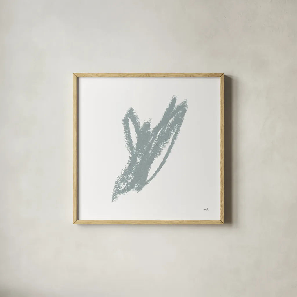 Doodles V by Moira Hershey. Shown in a natural wood glass frame for a timeless modern aesthetic. Available as an archival giclee rolled canvas, fine art paper, or poster print. SKU 54151a.