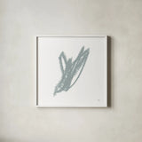 Doodles V by Moira Hershey. Shown in a crisp white glass frame for a clean and minimalist style. Available as an archival giclee rolled canvas, fine art paper, or poster print. SKU 54151a.