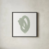 Doodles VI by Moira Hershey. Shown in a sleek black glass frame for a contemporary gallery look. Available as an archival giclee rolled canvas, fine art paper, or poster print. SKU 54152a.