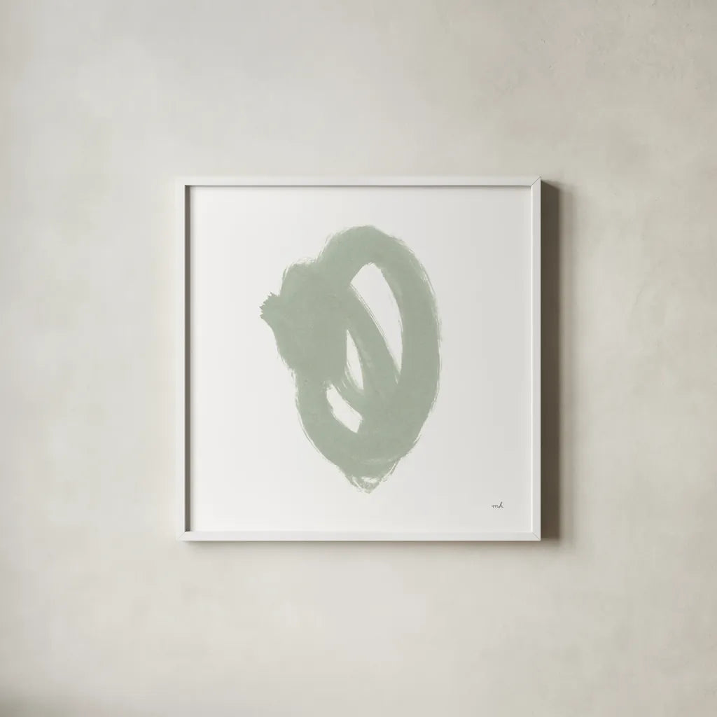 Doodles VI by Moira Hershey. Shown in a crisp white glass frame for a clean and minimalist style. Available as an archival giclee rolled canvas, fine art paper, or poster print. SKU 54152a.