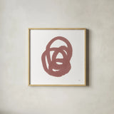 Doodles VIII by Moira Hershey. Shown in a natural wood glass frame for a timeless modern aesthetic. Available as an archival giclee rolled canvas, fine art paper, or poster print. SKU 54154a.