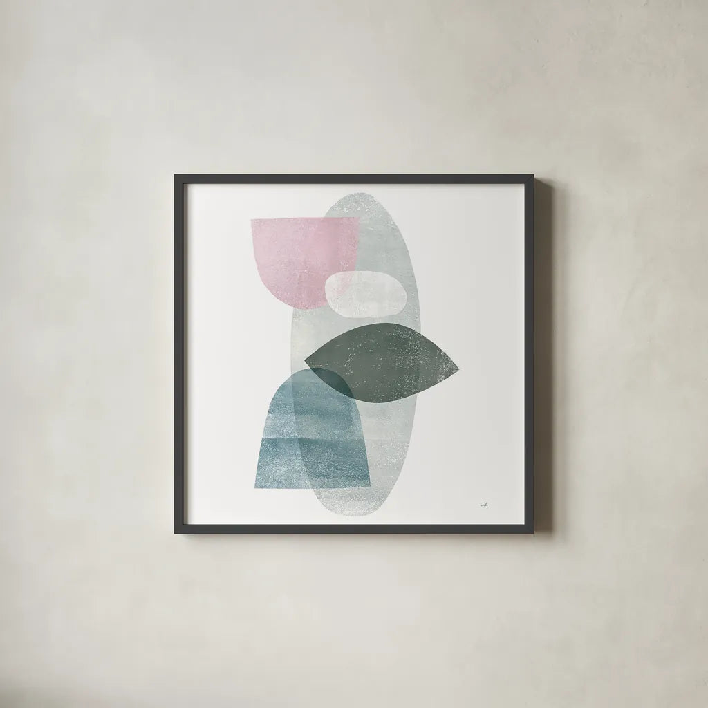 Dream III Sq by Moira Hershey. Shown in a sleek black glass frame for a contemporary gallery look. Available as an archival giclee rolled canvas, fine art paper, or poster print. SKU 34681a.