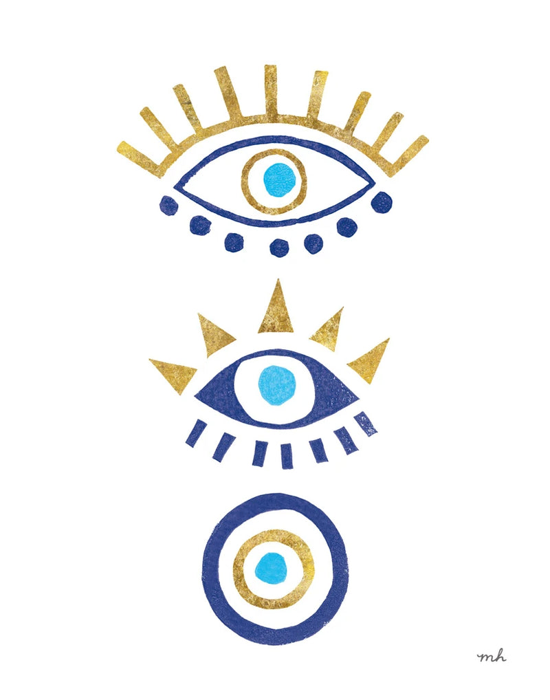 Evil Eye I by Moira Hershey