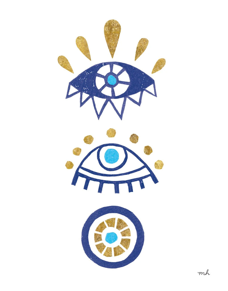 Evil Eye II by Moira Hershey