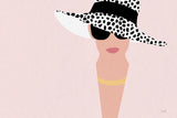 Fashion Forward Solid Blush by Moira Hershey. SKU 69983i. Archival Giclee Fine art print for wall decor.