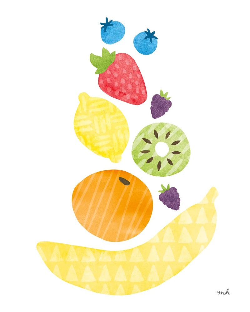 Funky Fruit I by Moira Hershey