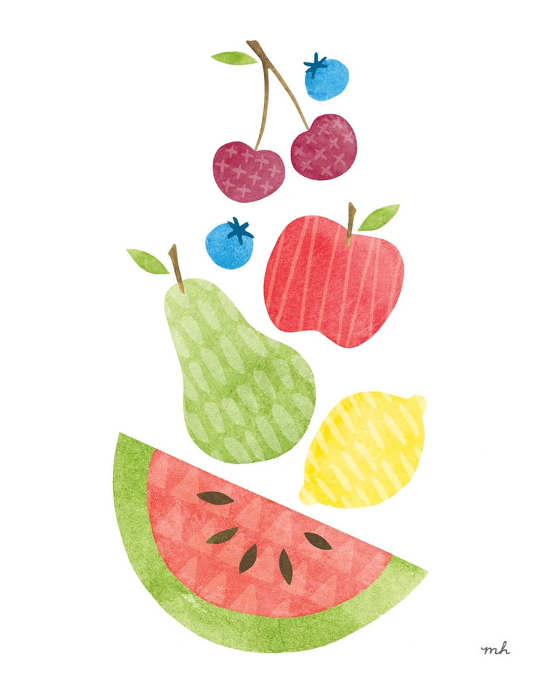 Funky Fruit II by Moira Hershey