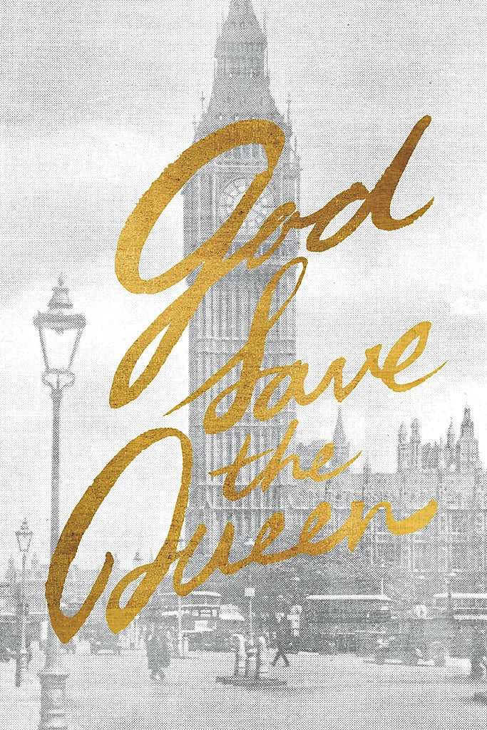 Gilded London by Moira Hershey. SKU 38418h. Archival Giclee Fine art print for wall decor.