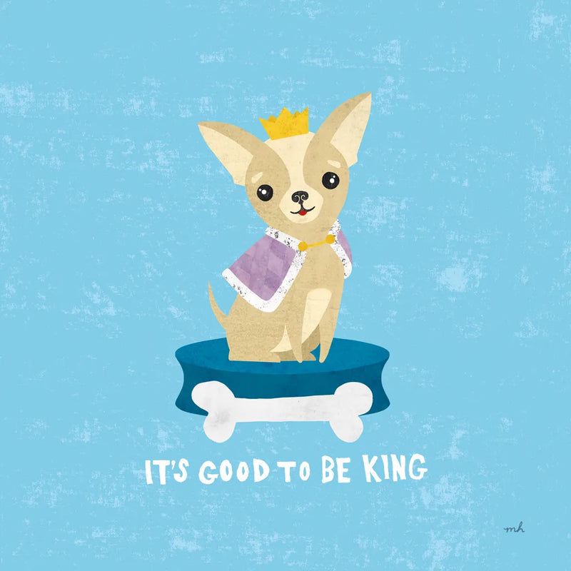 Good Dogs Chihuahua by Moira Hershey. SKU 21235a. Archival Giclee Fine art print for wall decor.