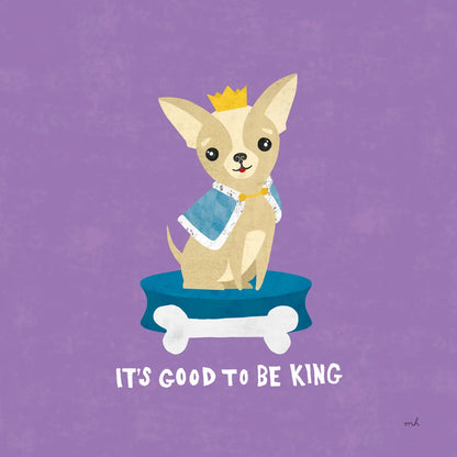 Good Dogs Chihuahua Bright by Moira Hershey. SKU 21627a. Archival Giclee Fine art print for wall decor.