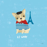 Good Dogs French Buldog by Moira Hershey. SKU 21238a. Archival Giclee Fine art print for wall decor.