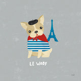 Good Dogs French Bulldog Gray by Moira Hershey. SKU 19093a. Archival Giclee Fine art print for wall decor.
