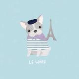 Good Dogs French Bulldog Pastel by Moira Hershey. SKU 58710a. Archival Giclee Fine art print for wall decor.
