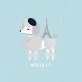 Good Dogs French Poodle Pastel by Moira Hershey. SKU 58711a. Archival Giclee Fine art print for wall decor.
