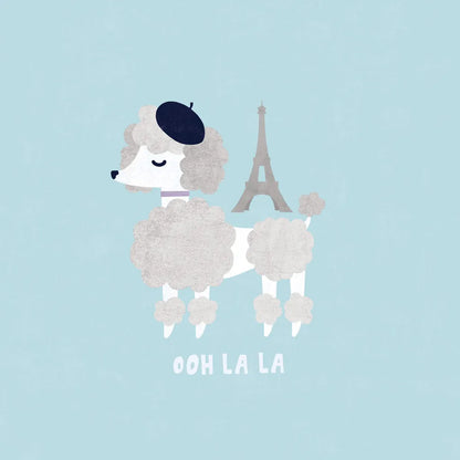 Good Dogs French Poodle Pastel by Moira Hershey. SKU 58711a. Archival Giclee Fine art print for wall decor.