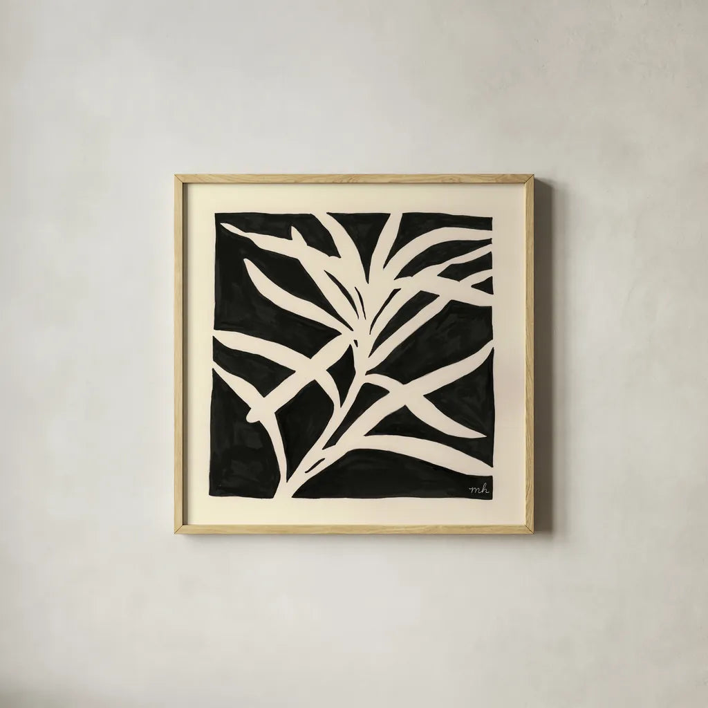 Growing by Moira Hershey. Shown in a natural wood glass frame for a timeless modern aesthetic. Available as an archival giclee rolled canvas, fine art paper, or poster print. SKU 58750a.