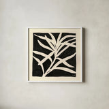 Growing by Moira Hershey. Shown in a crisp white glass frame for a clean and minimalist style. Available as an archival giclee rolled canvas, fine art paper, or poster print. SKU 58750a.