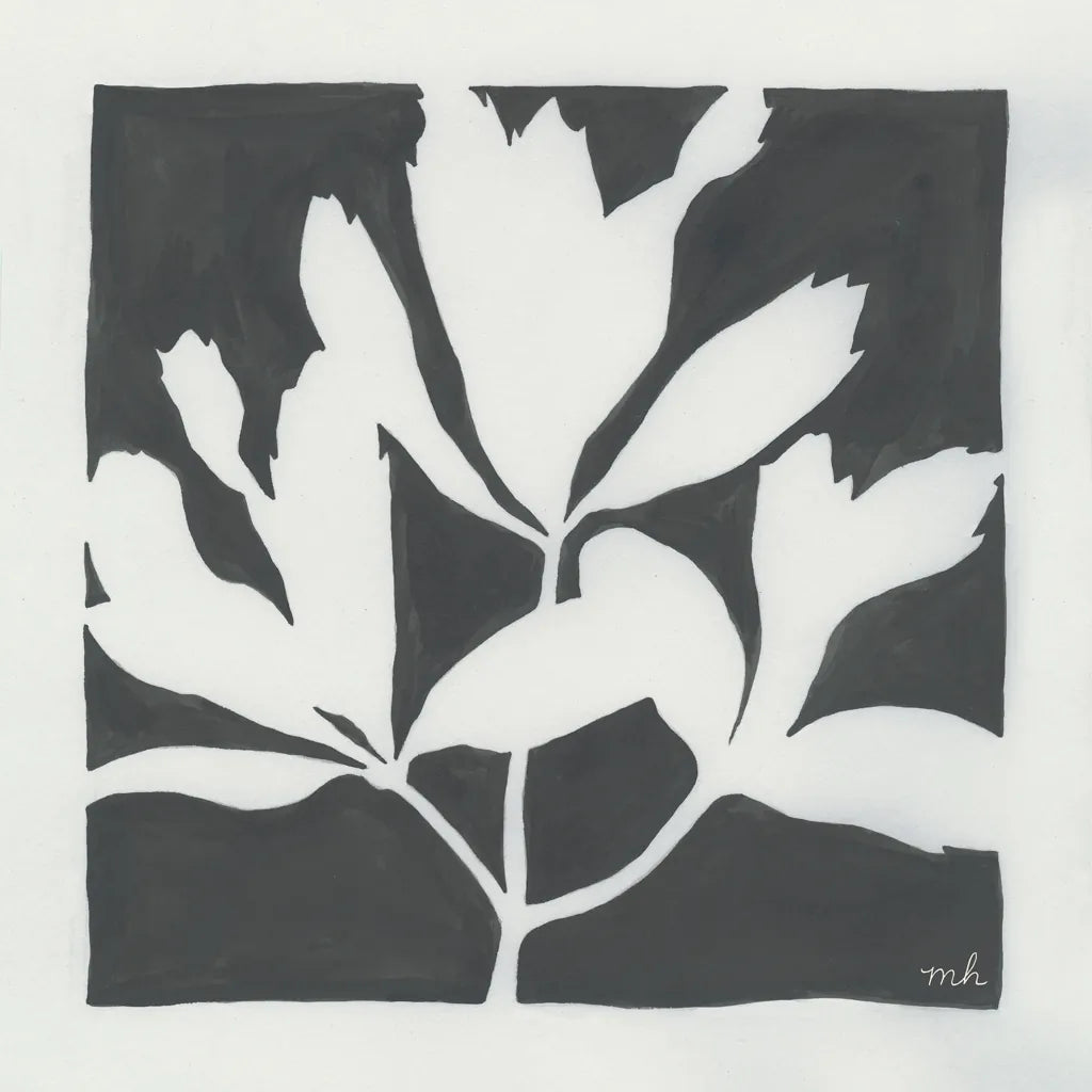 Growing II Gray by Moira Hershey. SKU 79800a. Archival Giclee Fine art print for wall decor.