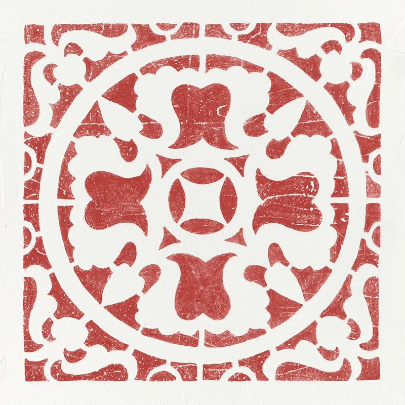 Hacienda Tile I by Moira Hershey. SKU 34519a. Archival Giclee Fine art print for wall decor.