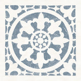 Hacienda Tile II Bluestone by Moira Hershey. SKU 59362a. Archival Giclee Fine art print for wall decor.