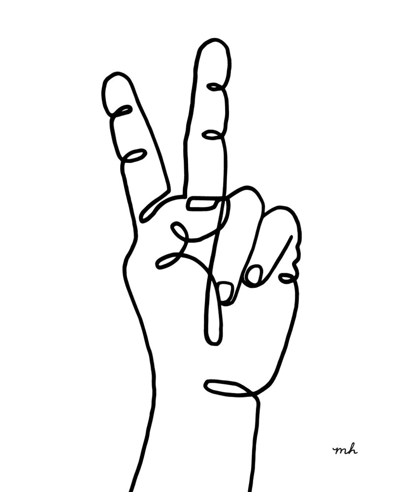 Happy Hands I by Moira Hershey