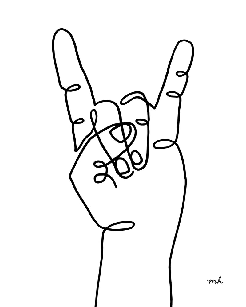 Happy Hands II by Moira Hershey