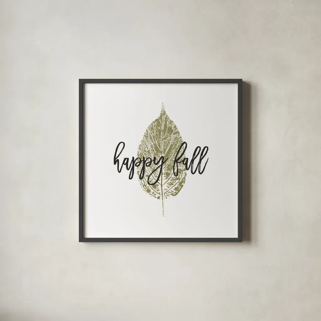 Harvest Sentiments II by Moira Hershey. Shown in a sleek black glass frame for a contemporary gallery look. Available as an archival giclee rolled canvas, fine art paper, or poster print. SKU 36111a.