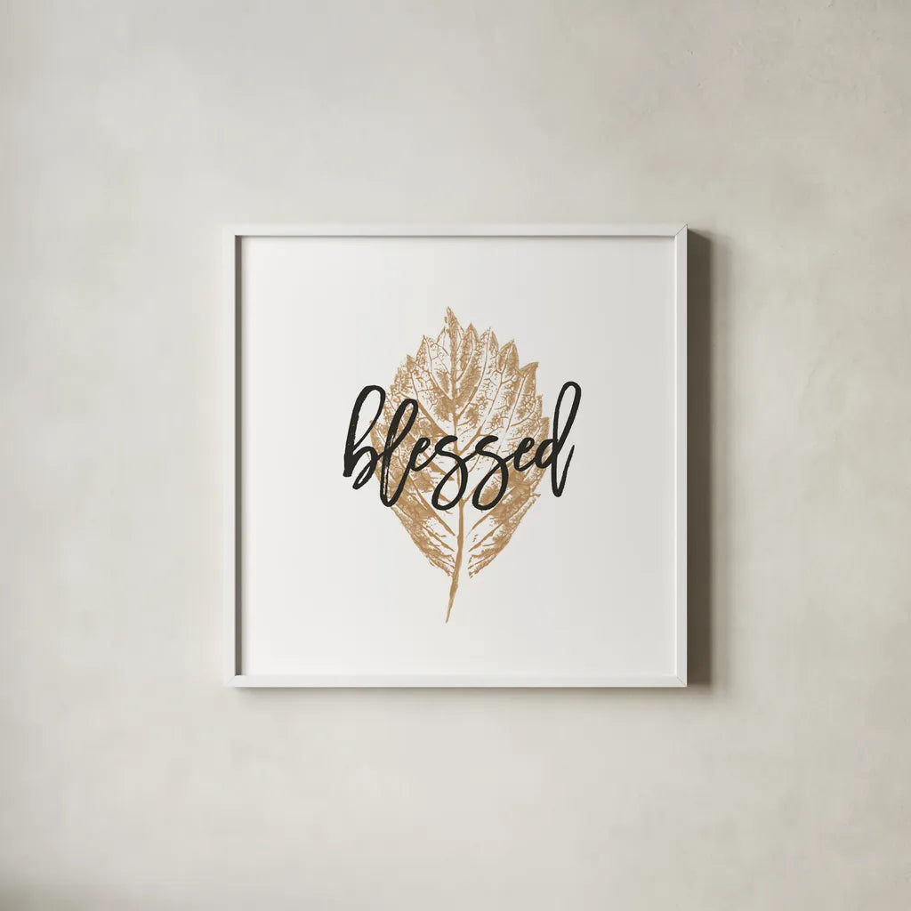 Harvest Sentiments IV by Moira Hershey. Shown in a crisp white glass frame for a clean and minimalist style. Available as an archival giclee rolled canvas, fine art paper, or poster print. SKU 36113a.