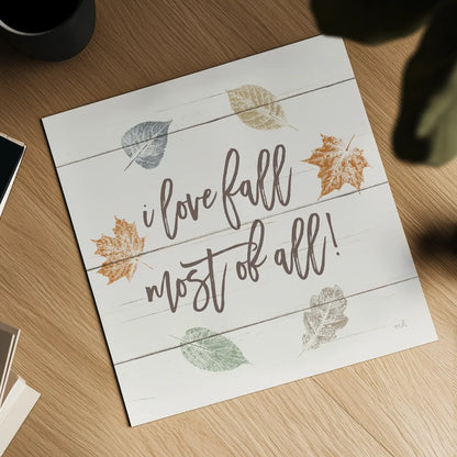 Harvest Sentiments Sign I Light by Moira Hershey. Shown as a detailed flat fine art print, highlighting archival giclee quality. Available as an archival giclee rolled canvas, fine art paper, or poster print. SKU 76221a.