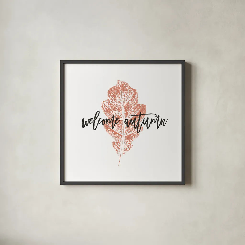 Harvest Sentiments VIII by Moira Hershey. Shown in a sleek black glass frame for a contemporary gallery look. Available as an archival giclee rolled canvas, fine art paper, or poster print. SKU 36502a.