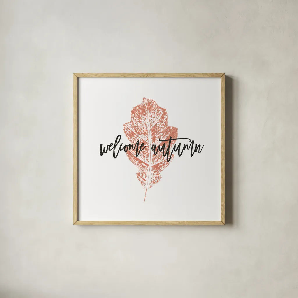 Harvest Sentiments VIII by Moira Hershey. Shown in a natural wood glass frame for a timeless modern aesthetic. Available as an archival giclee rolled canvas, fine art paper, or poster print. SKU 36502a.