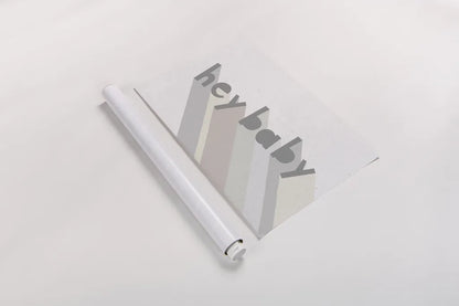 Hey Baby by Moira Hershey. shown as a rolled paper print. Available as archival giclee rolled canvas, fine art paper, or poster print. SKU 62008i.