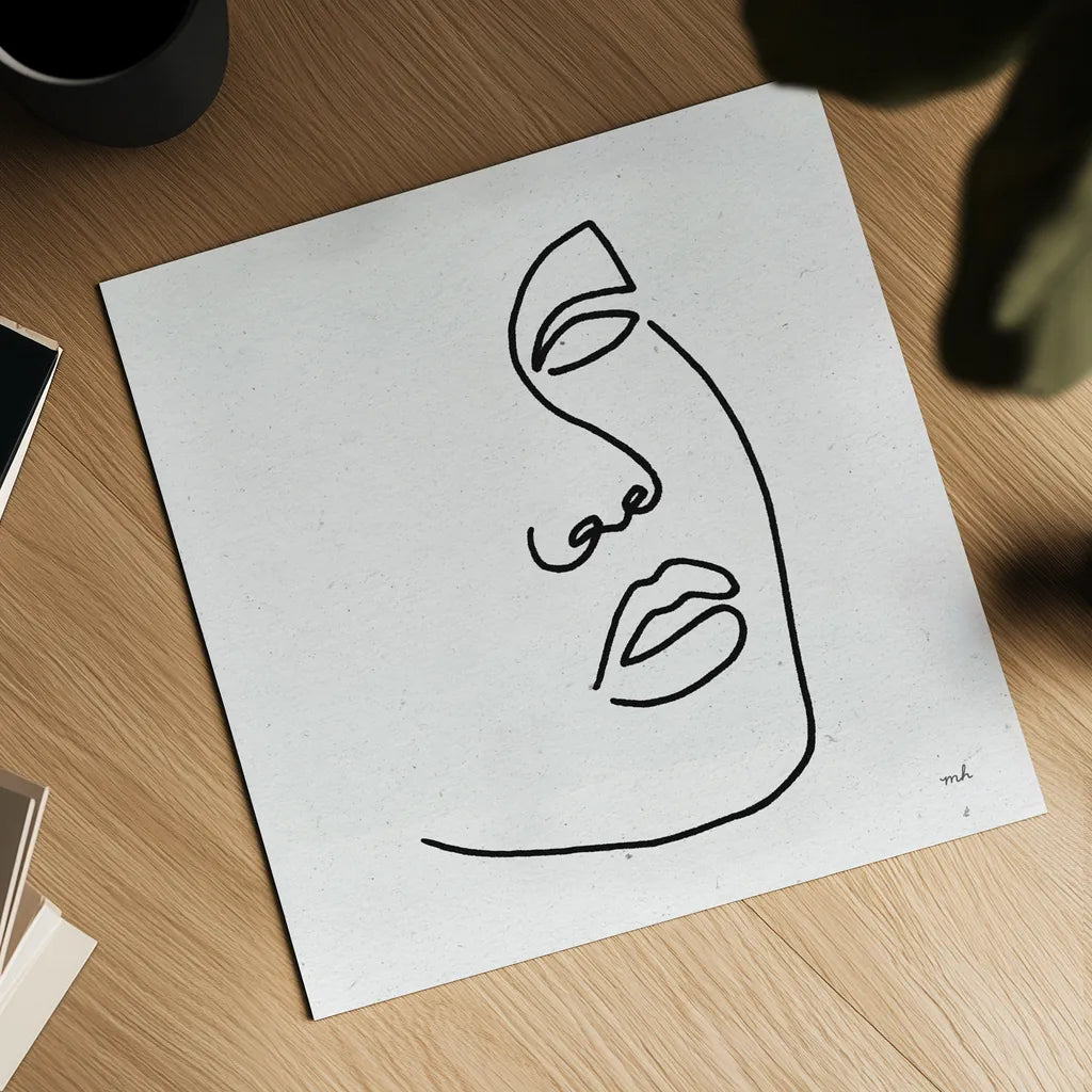 Island Breeze I BW by Moira Hershey. Shown as a detailed flat fine art print, highlighting archival giclee quality. Available as an archival giclee rolled canvas, fine art paper, or poster print. SKU 67883a.