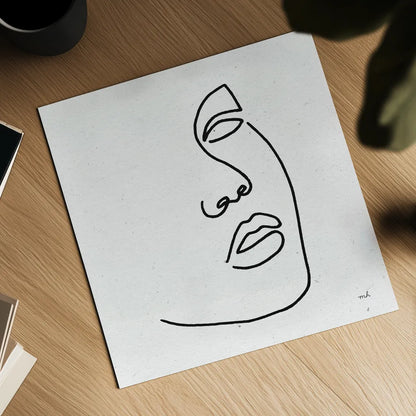 Island Breeze I BW by Moira Hershey. Shown as a detailed flat fine art print, highlighting archival giclee quality. Available as an archival giclee rolled canvas, fine art paper, or poster print. SKU 67883a.