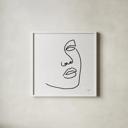 Island Breeze I BW by Moira Hershey. Shown in a crisp white glass frame for a clean and minimalist style. Available as an archival giclee rolled canvas, fine art paper, or poster print. SKU 67883a.