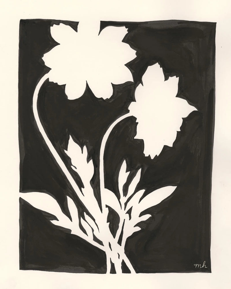 Joyful Spring I Black by Moira Hershey