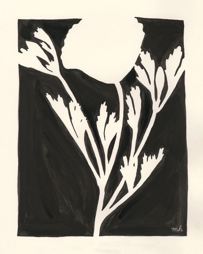 Joyful Spring II Black by Moira Hershey