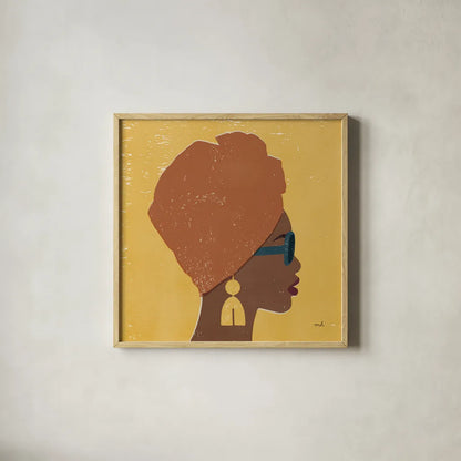 Kenya Couture I by Moira Hershey. Shown in a natural wood glass frame for a timeless modern aesthetic. Available as an archival giclee rolled canvas, fine art paper, or poster print. SKU 62162a.